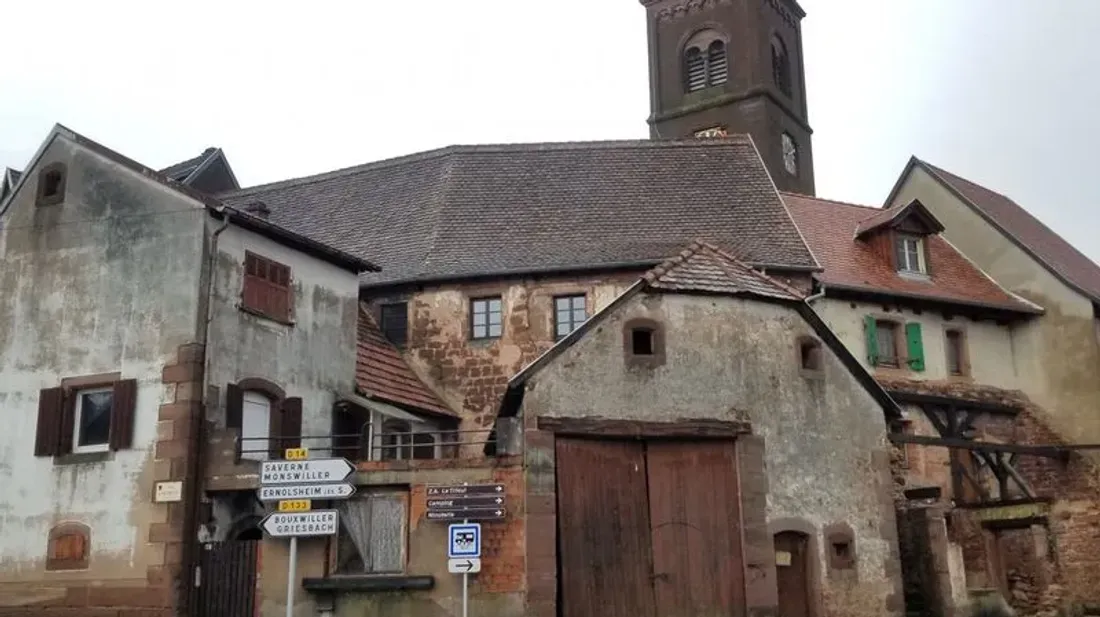 Le mur d'enceinte de Dossenheim-sur-Zinsel